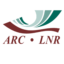 Logo of the Agricultural Research Council (ARC) of South Africa featuring stylized teal and maroon curves with the initials ARC • LNR.