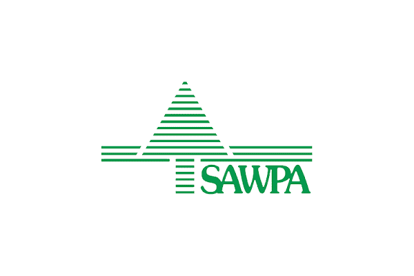 SAWPA logo – South African Wood Preservers Association with green tree design